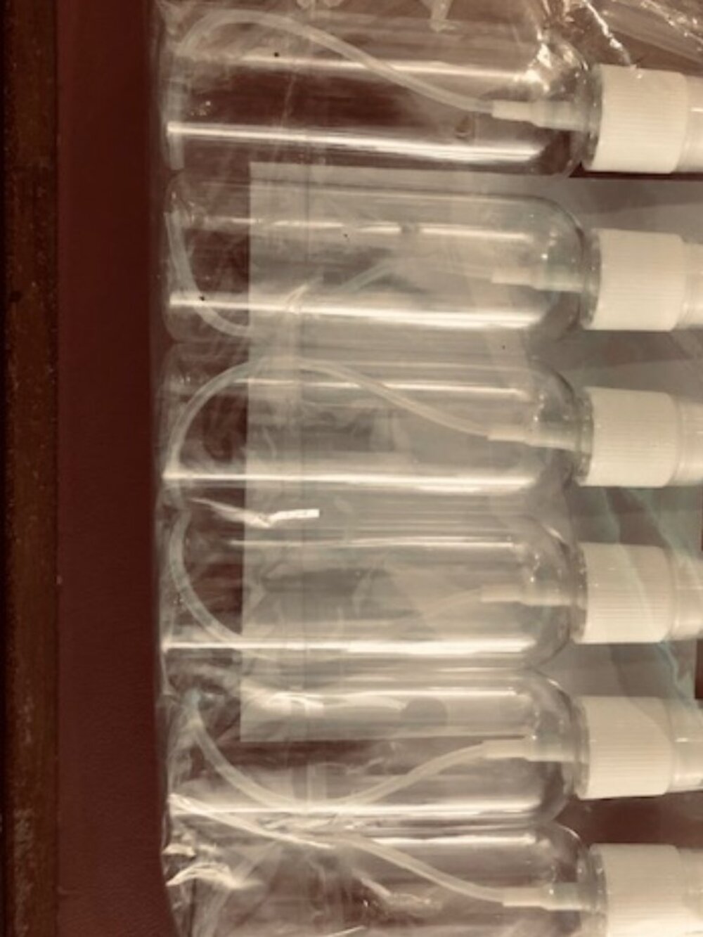 Spray Bottle Set Plastic Clear - 2oz